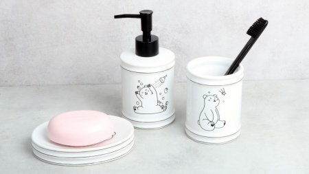 Мыльница Fixsen Teddy