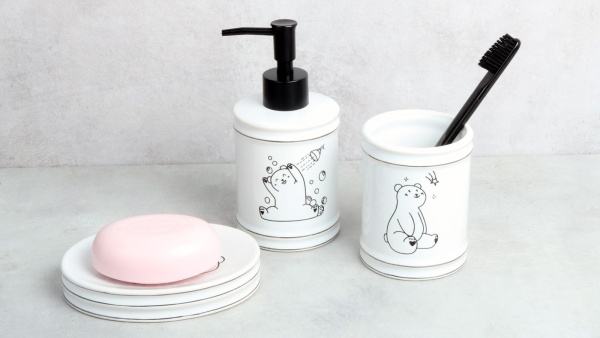 Мыльница Fixsen Teddy