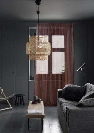 Тюль на тесьме 300х275 см Tilly