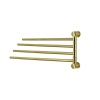 Держатель полотенец четверной K-1034BRUSHED GOLD 