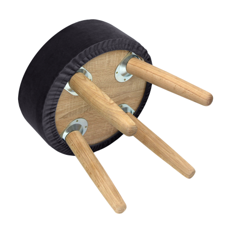 Пуф МОНО, цвет темно-серый