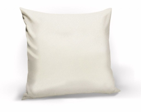 Подушка декоративная на молнии 40х40 см Lindor цвет молочный