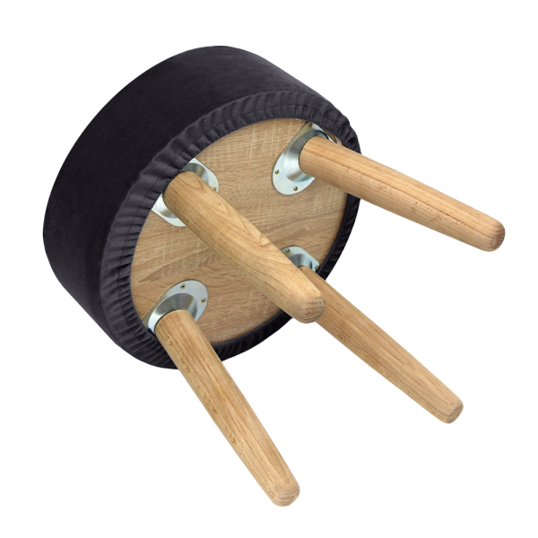 Пуф МОНО, цвет темно-серый