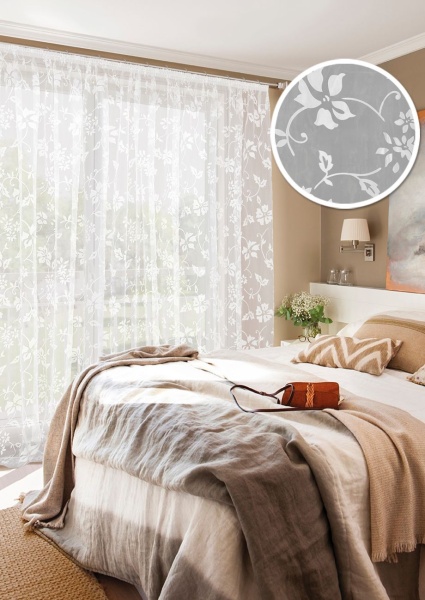 Тюль на тесьме 450х265 см Klematis - SH