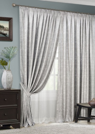 Комплект штор на тесьме "Rebecca" 2 шторы 200х270, тюль 450х270