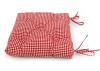 Подушка на стул с завязками 40x40 см Red Kimberly клетка Подушка на стул с завязками 40x40 см Red Kimberly клетка
