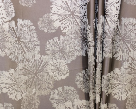 Штора на тесьме "Salute" 200х270 коричневый Штора на тесьме "Salute" 200х270 коричневый