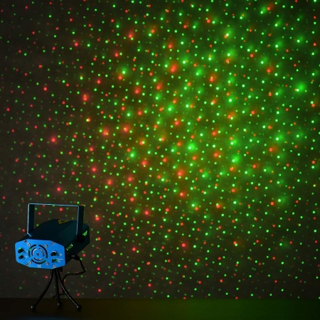 Лазерный проектор 4 типа проекций 2 режима работы