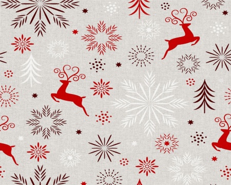 Подушка декоративная на молнии 40х40 см Олени с принтом