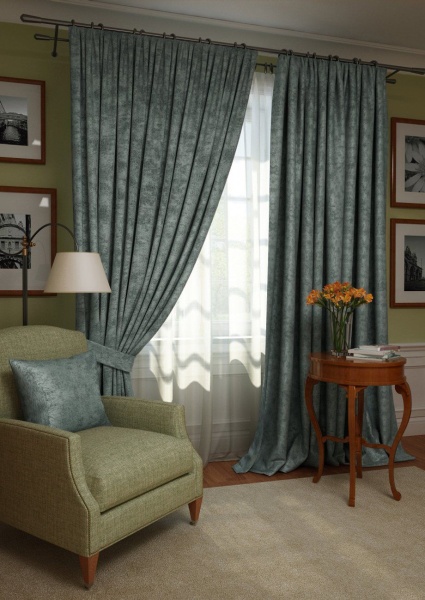 Комплект Плейн Люкс Plain Lux-SH 2 шт 220х280/500х280 синий