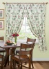 Комплект штор на тесьме Aquarelle - SK 2 шторы 136х175 см 2 подхвата с принтом