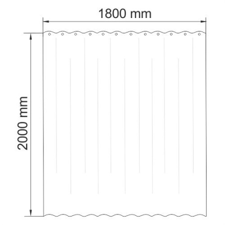 Шторка для ванной комнаты Oder SC-30401 Шторка для ванной комнаты Oder SC-30401