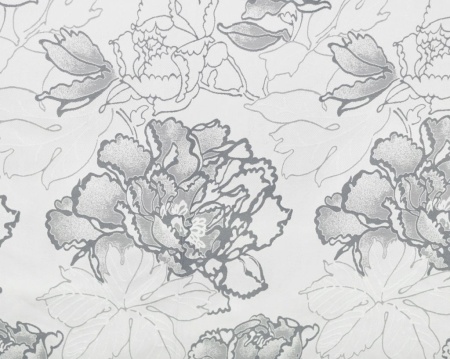 Штора на тесьме 276х270 см Rapsodia с подхватом цвет серый