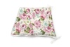 Сидушка на стул с завязками 40x40 см Selena цвет розовый
