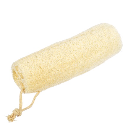 Мочалка из люфы "Губка" натуральная, 20 см, medium, для бани и сауны "Банные штучки"