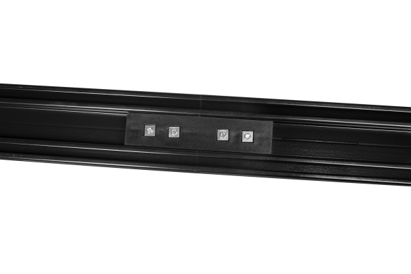 Соединитель для двухполосного профиля, черный