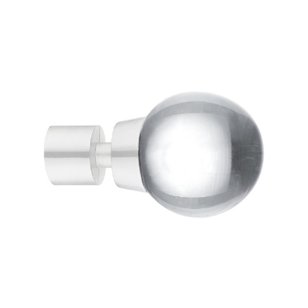 Наконечник "Шар в оправе", Жемчуг , Ø16мм