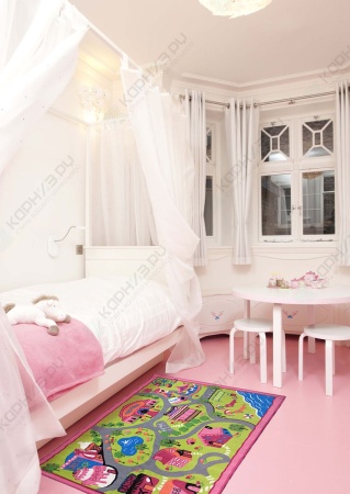 Детский игровой коврик "Луна-парк" (мультиколор) 100х150