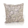 Подушка декоративная на молнии 40х40 см Fog цвет натуральный беж