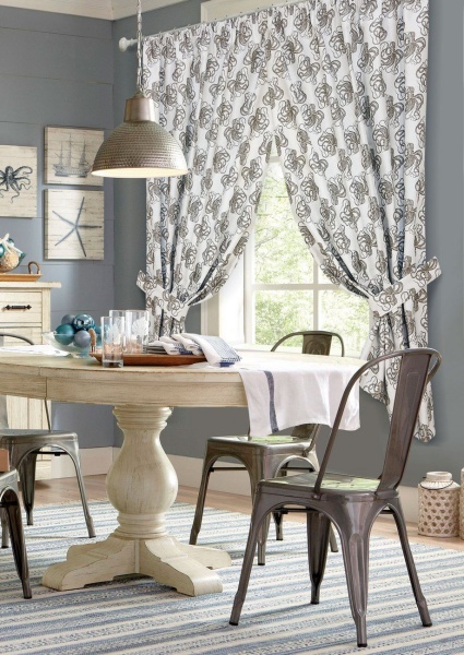 Комплект штор на тесьме "Octopus - S" 272х175 серый