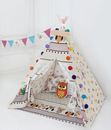 Вигвам для детей 'Полярная сова' Вигвам для детей 'Полярная сова'
