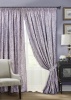 Комплект штор на тесьме "Stone" 2 шторы 200x270, тюль 450х270 фиолетовый