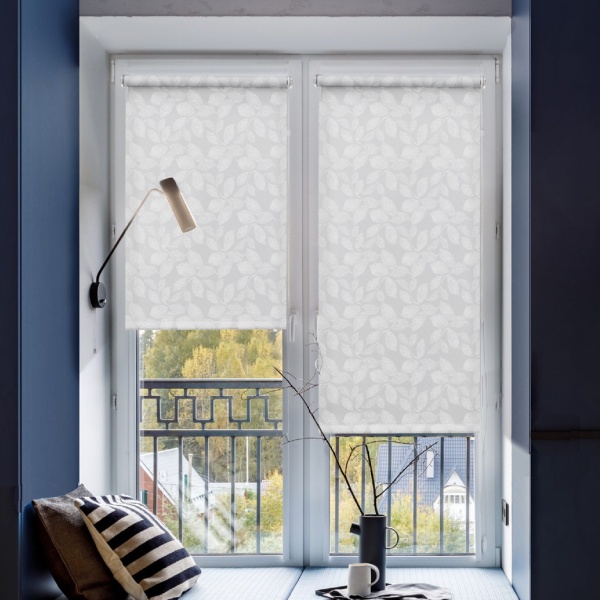 Рулонная штора Фронде, Белый, 37 х 160 Рулонная штора Фронде, Белый, 37 х 160