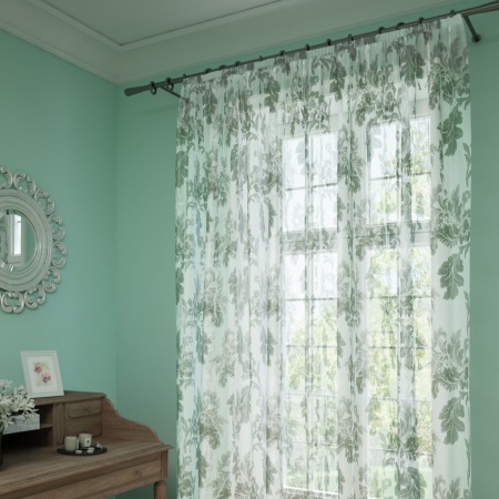 Тюль на тесьме 450х275 см Plumage-H цвет коричневый