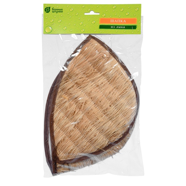 Шапка из лыка 35*22*1 см "Банные штучки"