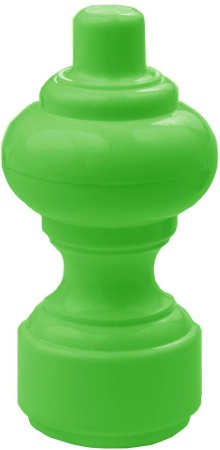 Карниз Марилена однорядный (МЕТАЛЛ/ПЛАСТИК), зеленый, 250 см