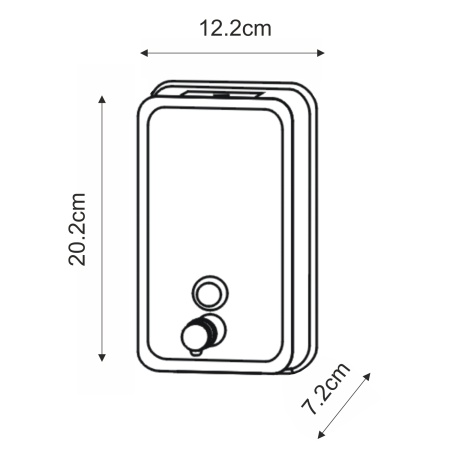 Диспенсер для жидкого мыла K-10099 
