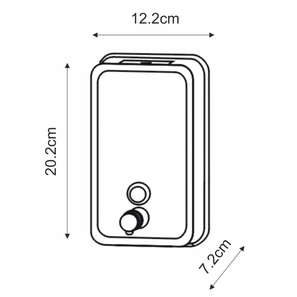 Диспенсер для жидкого мыла K-10099  Диспенсер для жидкого мыла K-10099