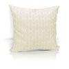 Подушка декоративная на молнии 40х40 см Motive цвет молочный