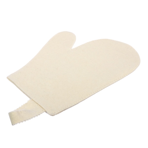 Рукавица для сауны "Банные штучки", войлок, 100% шерсть