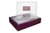 Постельное белье Евро Cleo Satin Jacquard цвет розовый