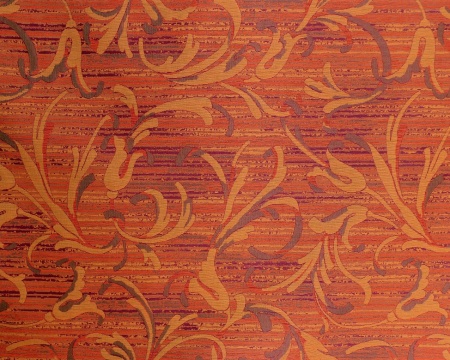 Штора на тесьме 136х270 см Arlanda с подхватом цвет кирпично-оранжевый