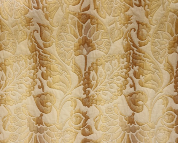 Штора на тесьме "Броккато Broccato" 145x270 беж