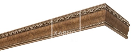 Карниз шинный 3-х рядный Пиано с боковинами