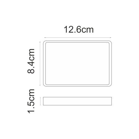 Мыльница Mosel K-4529 