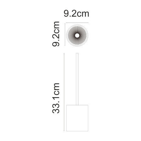 Щетка для унитаза Havel K-7427 