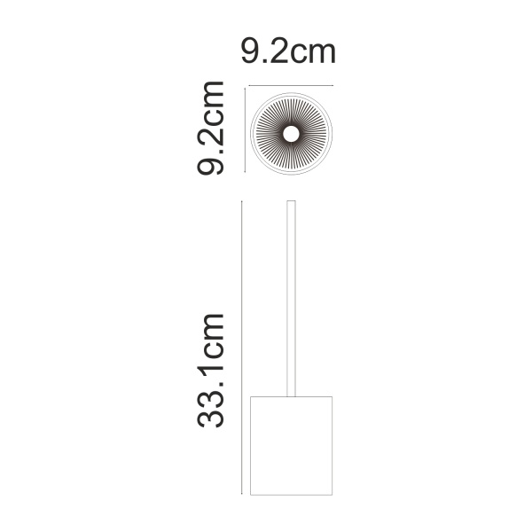 Щетка для унитаза Havel K-7427 
