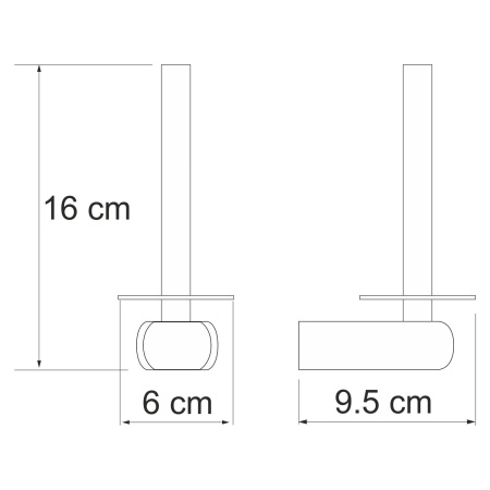 Держатель туалетной бумаги Berkel K-6897