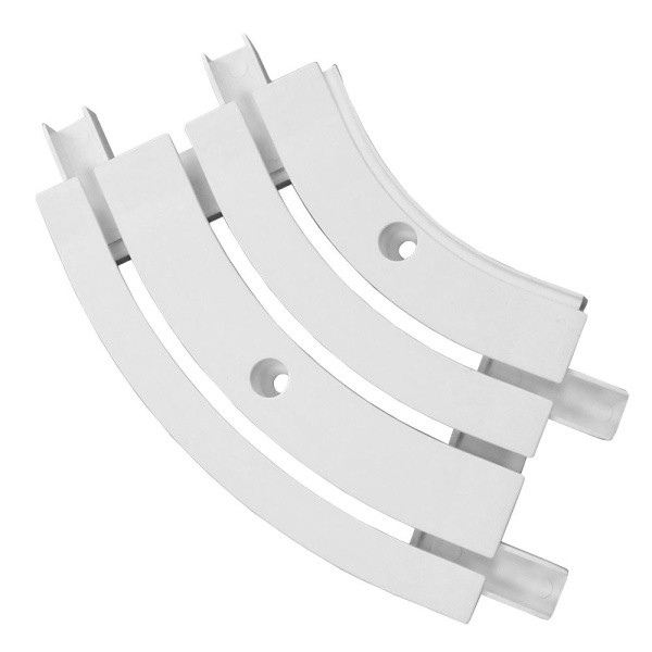 Закругление внутреннее для шины потолочной 3-х рядной, 135 градусов, 21353