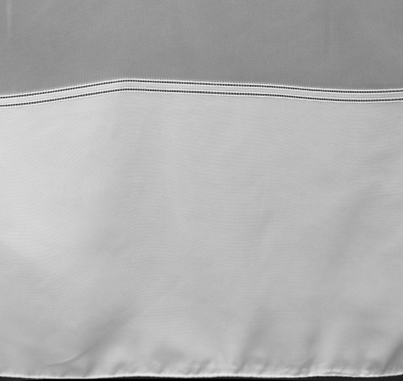 Штора на тесьме "Россо Rosso" 300х275 белая