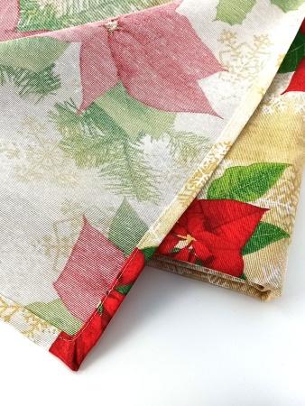 Отрез ткани для Скатерти "Christmas - М", 136х240 см