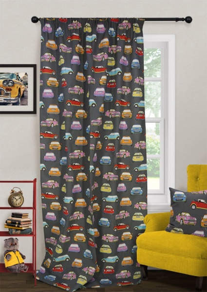 Штора на тесьме "Карс Cars" 136х275