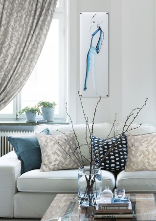 Подушка декоративная на молнии 40х40 см Ivar цвет бежевый