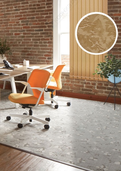 Ламели для вертикальных жалюзи УЮТ Фрост 180 см цвет коричневый (5 шт)