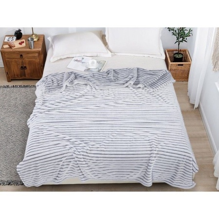 Плед Cleo MARMARI велсофт цвет серый