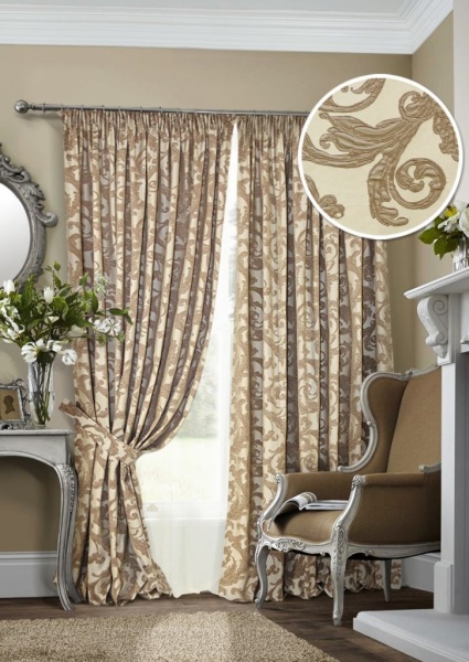 Комплект штор "Viona-S" 2 шторы 200х270, тюль 450х270